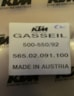 Throttle Cable '565' 500/550